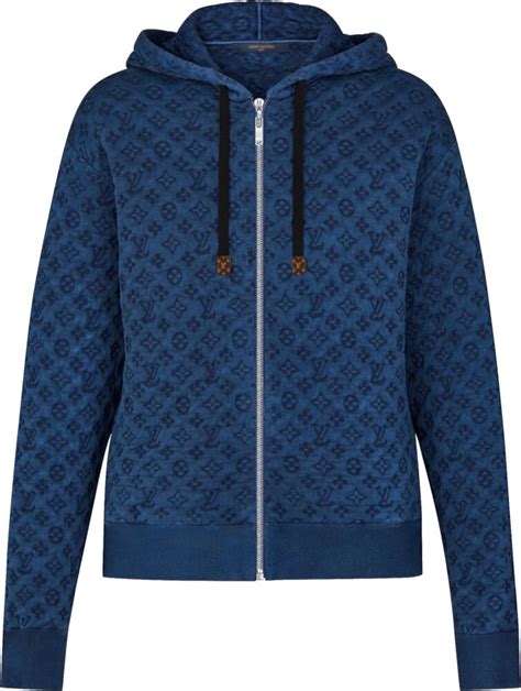 louis vuitton blauer pulli|Louis Vuitton hoodie.